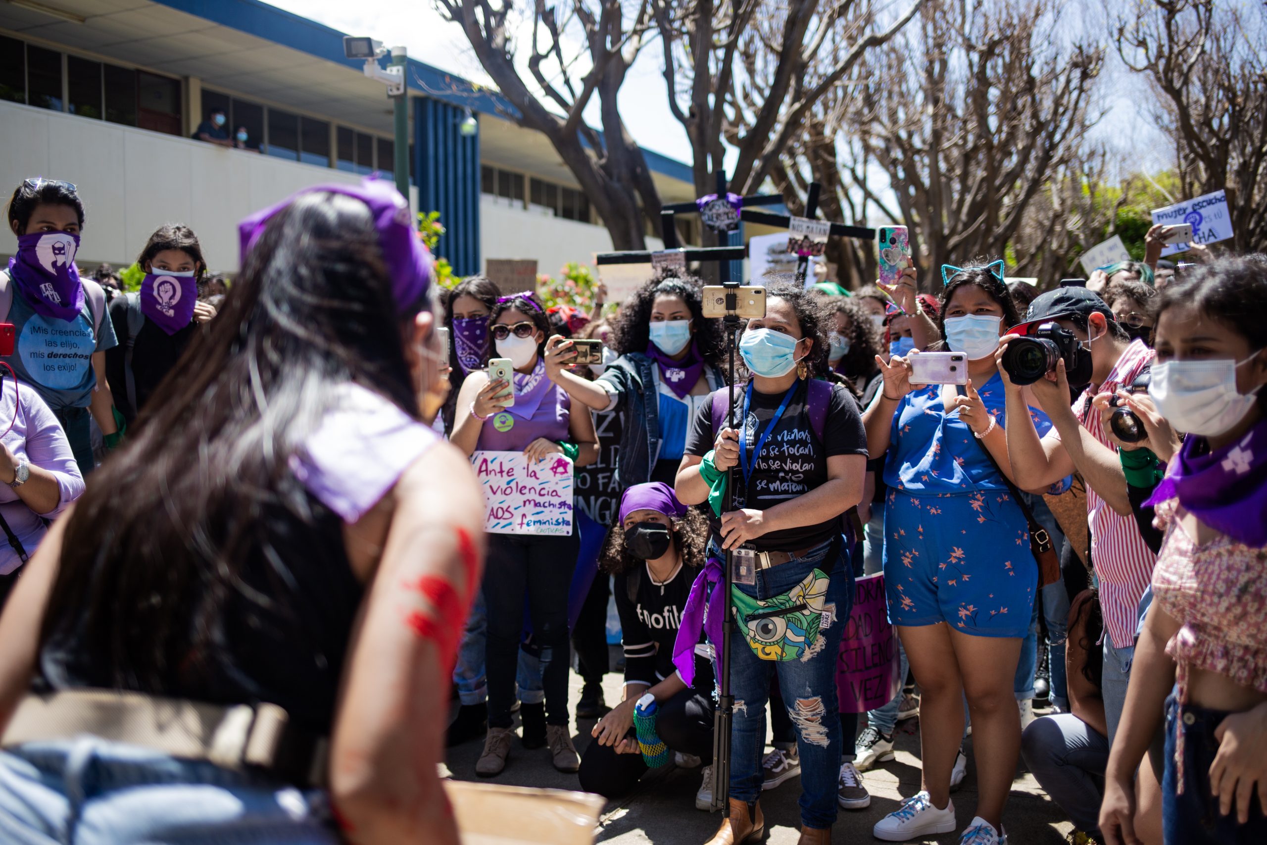 Fotos | #8M en Nicaragua, “¡El Estado opresor es un macho violador!”