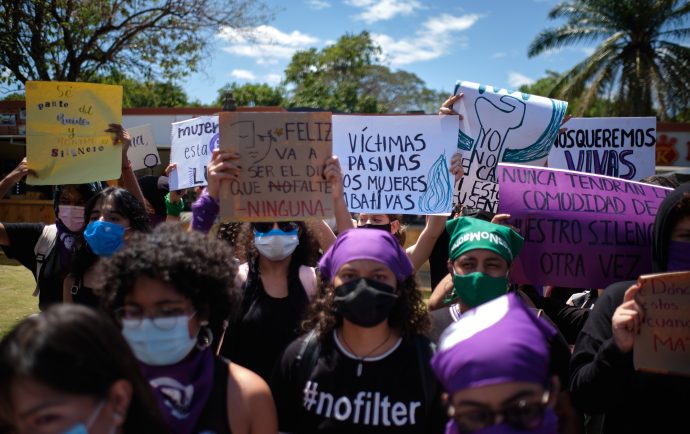 Fotos | #8M en Nicaragua, “¡El Estado opresor es un macho violador!”