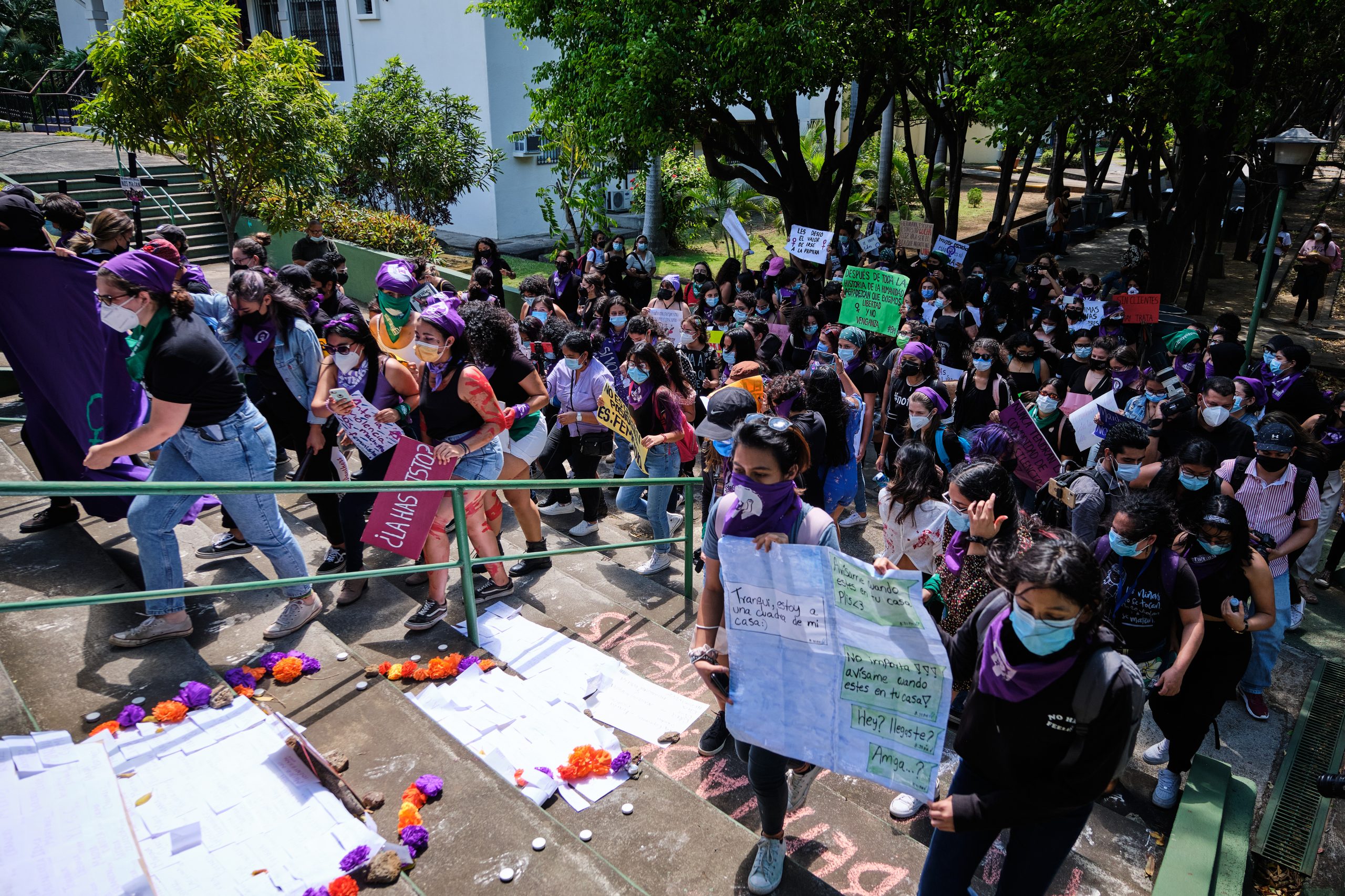 Fotos | #8M en Nicaragua, “¡El Estado opresor es un macho violador!”