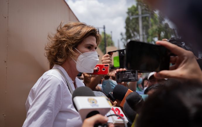 Reanudan juicio contra Cristiana Chamorro