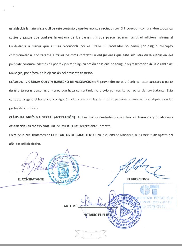 Fidel Moreno ya no firma cheques en la Alcaldía de Managua ni en el Real Estelí