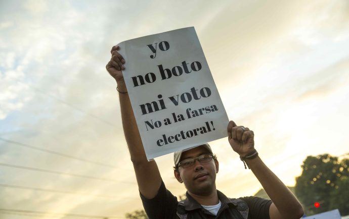 “No voy a votar”