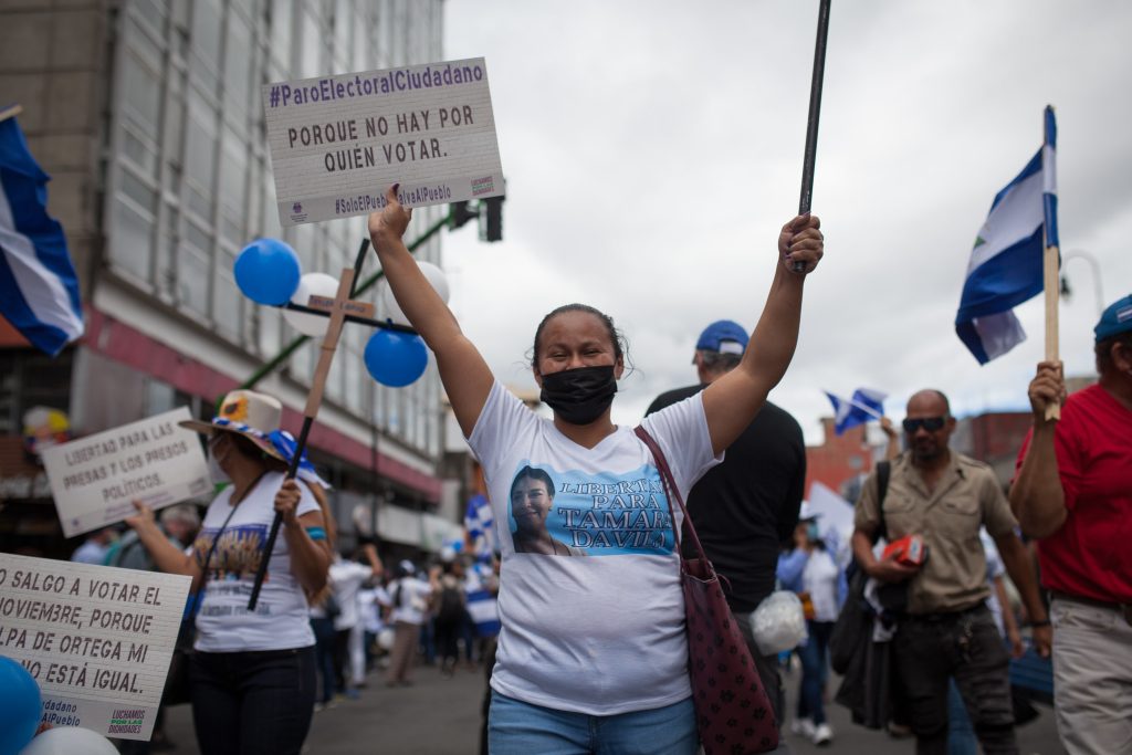 En fotos 📸 | El repudio del exilio a la 'farsa electoral' de Ortega y Murillo