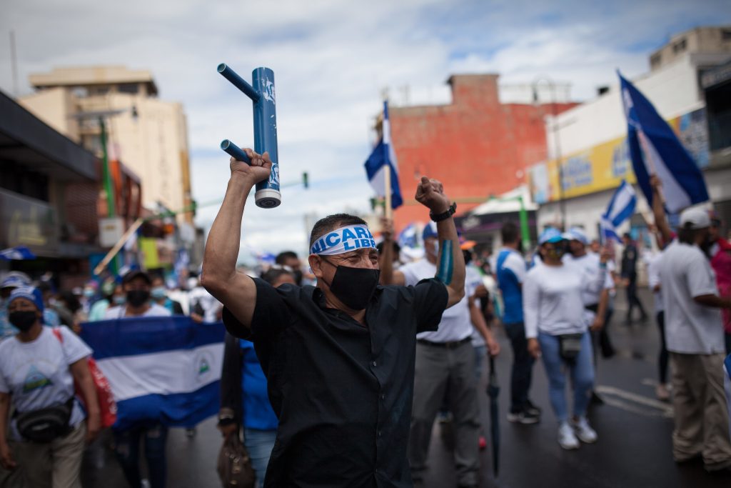 En fotos 📸 | El repudio del exilio a la 'farsa electoral' de Ortega y Murillo