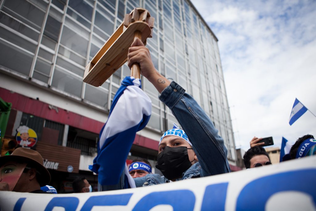 En fotos 📸 | El repudio del exilio a la 'farsa electoral' de Ortega y Murillo