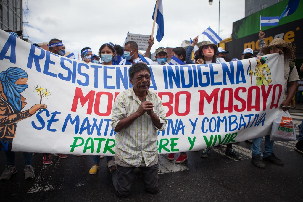 Cifra récord: 95.000 nicaragüenses huyen en lo que va de 2021