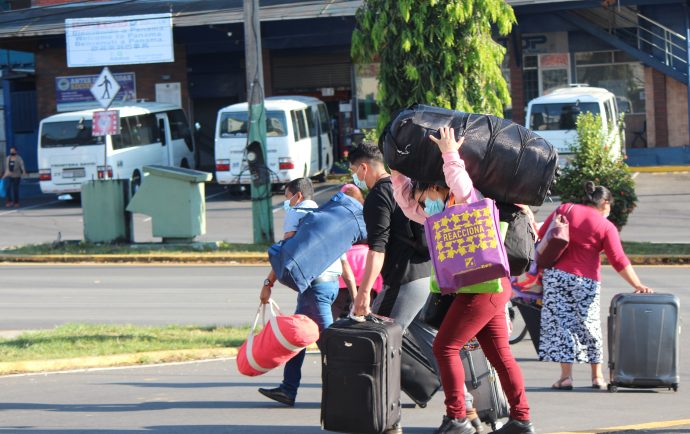 Cifra récord: 95.000 nicaragüenses huyen en lo que va de 2021