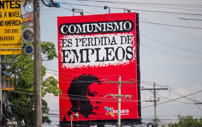 El terror al “comunismo” podría definir las elecciones hondureñas