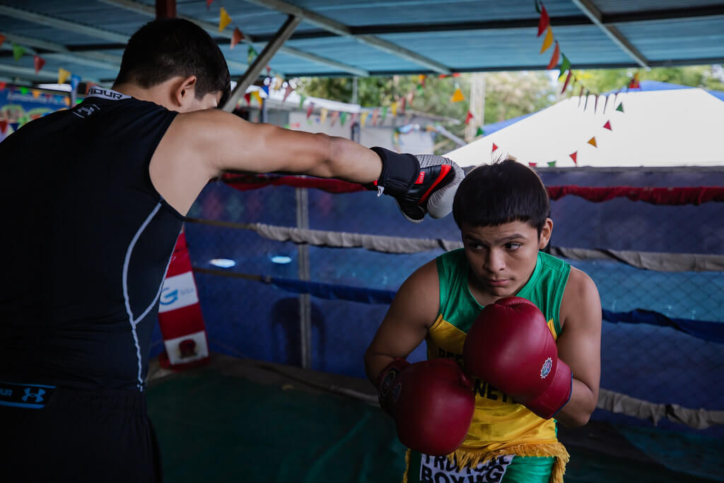 Bryan y el boxeo en el ‘Callejón de la muerte’