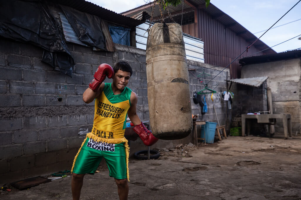 Bryan y el boxeo en el ‘Callejón de la muerte’