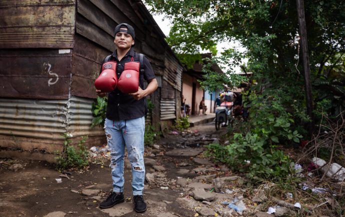 Bryan y el boxeo en el ‘Callejón de la muerte’