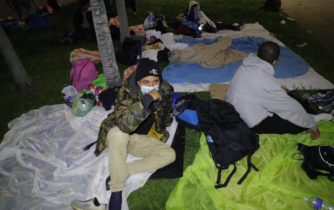 Caravana encabezada por nicas se estrella en Guatemala