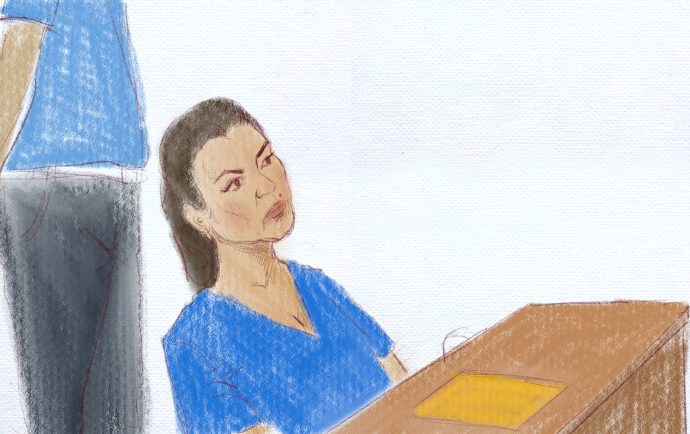Justicia orteguista declara culpable a la abogada María Oviedo