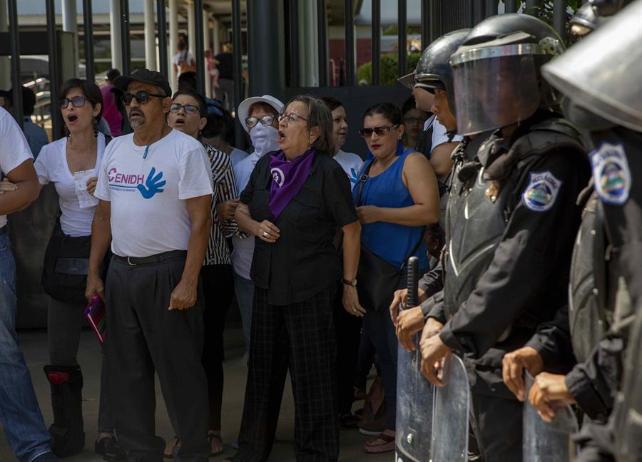 Nicaragua, un país sin defensores de derechos humanos