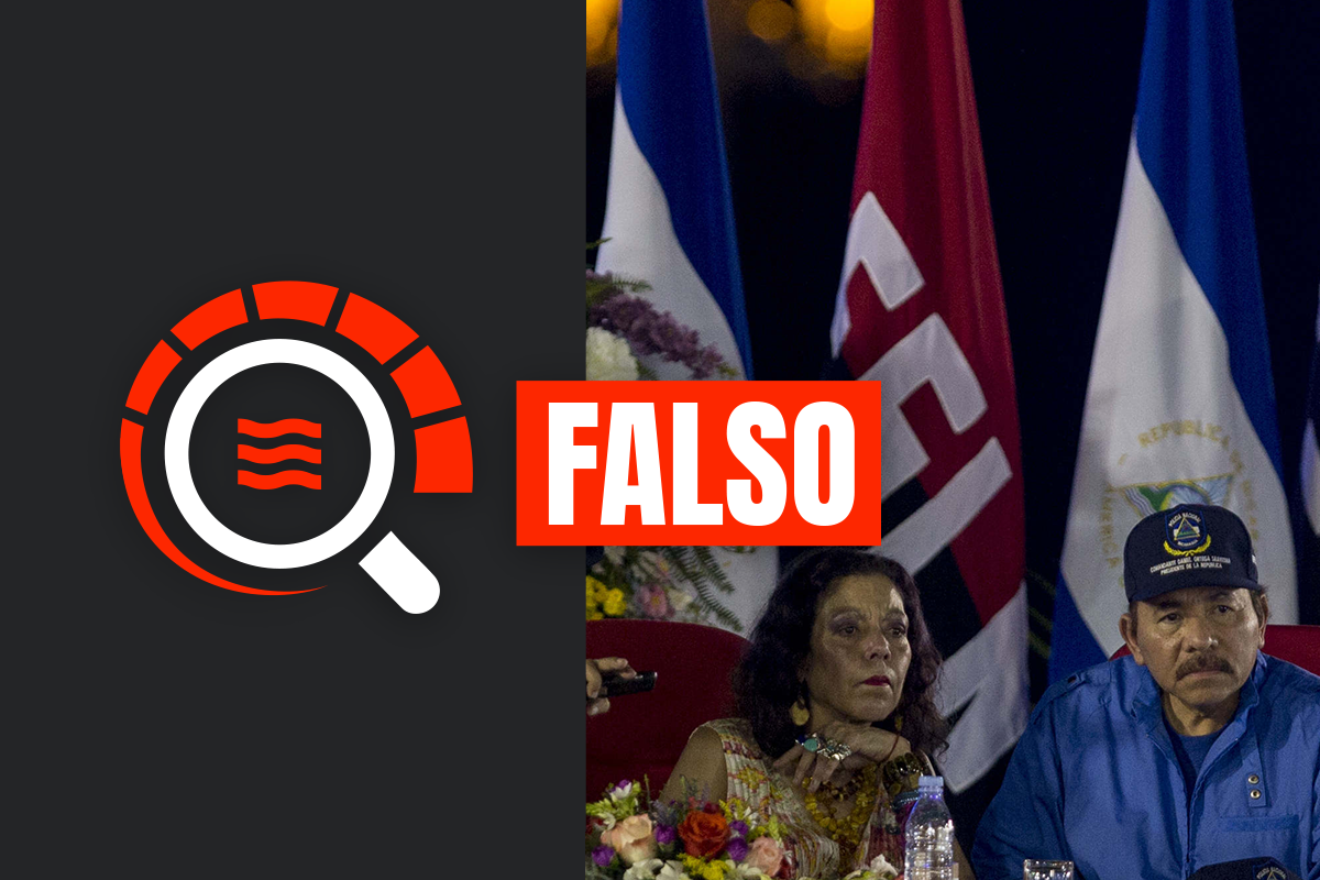 Falso - La información no es verdadera