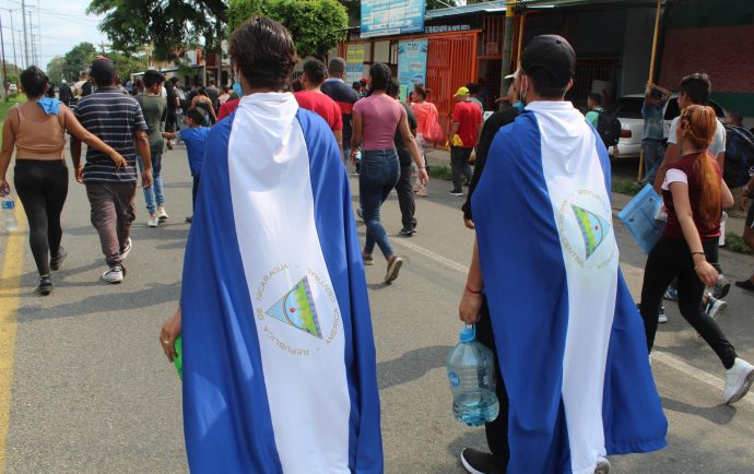 Sale otra caravana de migrantes con nicaragüenses
