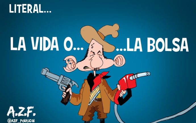 ¡Arriba las bolsas!