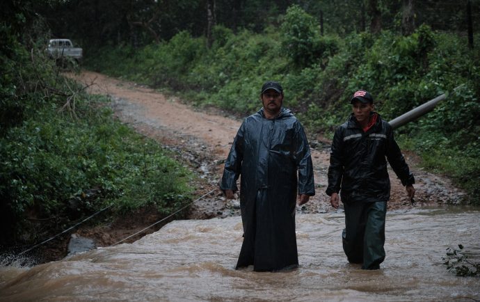 “Bonnie” se aproxima a Nicaragua y Costa Rica cargada de intensas lluvias