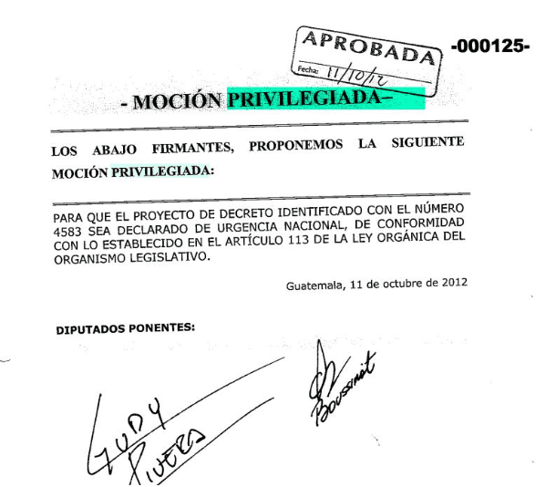 Así compró Odebrecht al Congreso de Guatemala