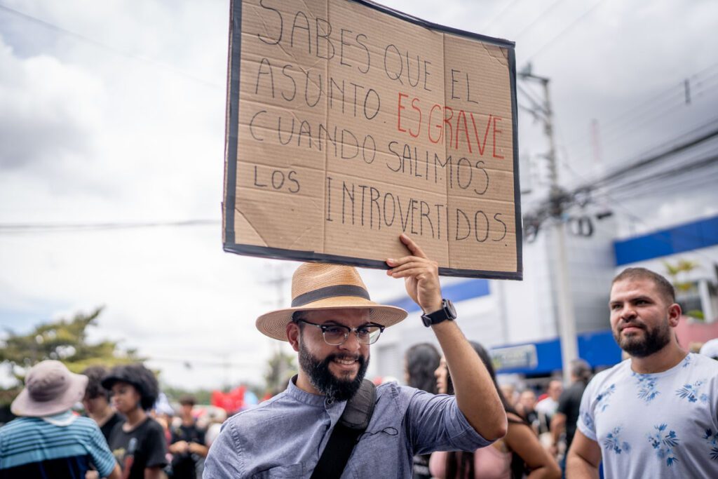 En fotos 📸 | Así fue la marcha que obligó a Rodrigo Chaves a descartar la reducción del presupuesto universitario