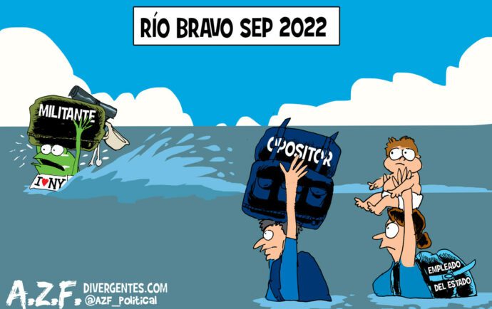 Septiembre de 2022 en el Río Bravo