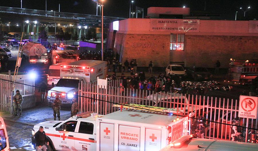 Al menos 39 migrantes mueren en un incendio en Ciudad Juárez