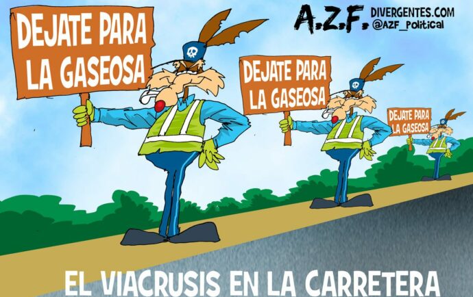 El viacrucis de las carreteras