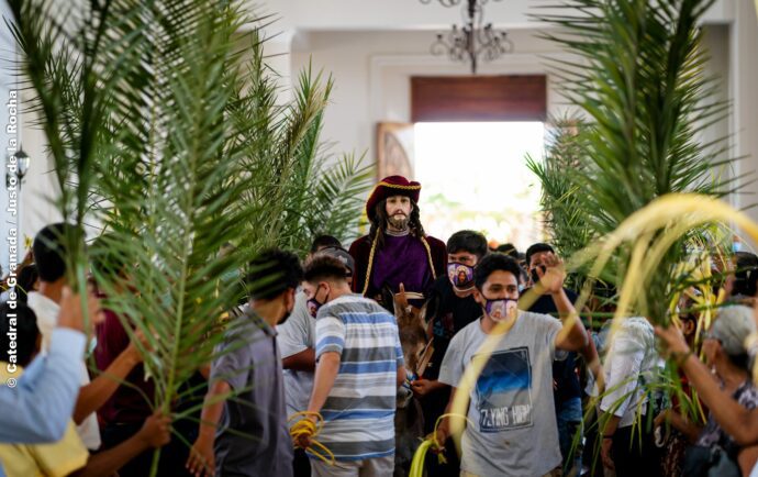 Persiguen cirineos, expulsan a un sacerdote y asedio en templos: así inicia la Semana Santa en Nicaragua