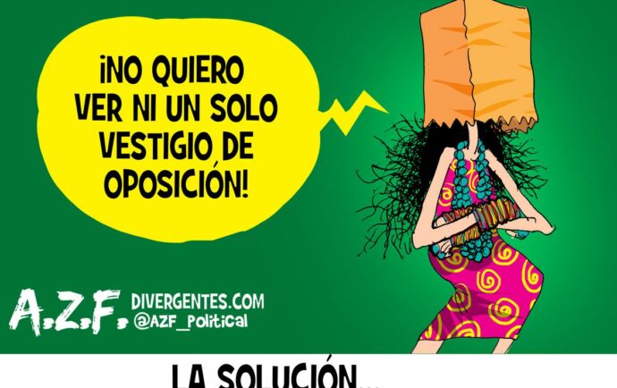 Ni un solo vestigio de oposición…