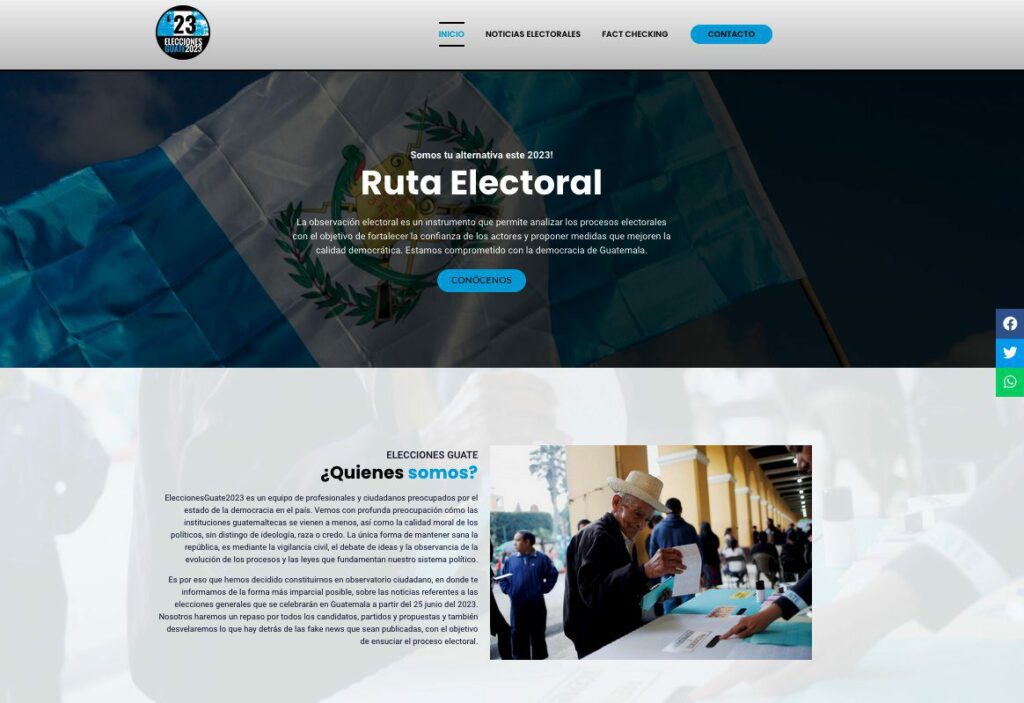 Meta elimina cuentas que desinforman sobre la situación política en Guatemala y Honduras