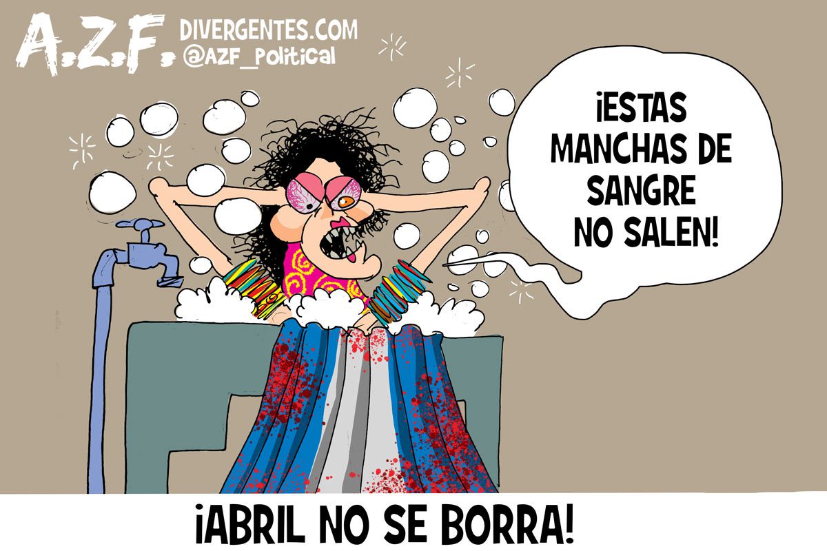 Caricatura | ¡Abril en Nicaragua no se borra!