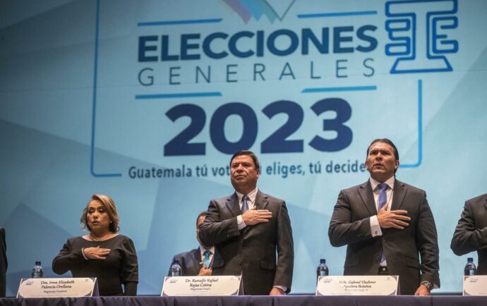 Restringen y persiguen sistemáticamente a candidatos opositores en Guatemala