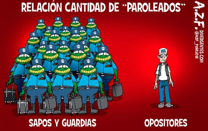 Relación cantidad de “paroleados”