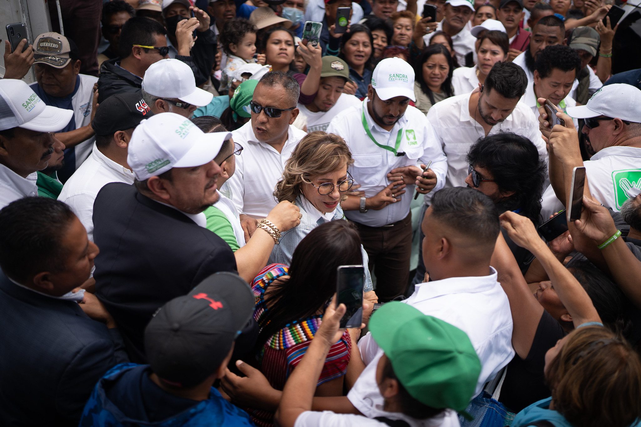 Sandra Torres cierra campaña atacando la credibilidad del sistema electoral de Guatemala