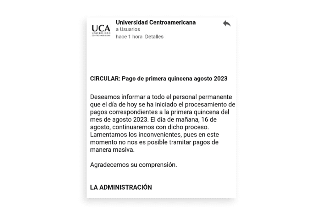 Dictadura Ortega-Murillo acusa a la UCA de 