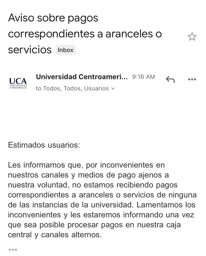 Dictadura ordena congelar cuentas bancarias de la UCA
