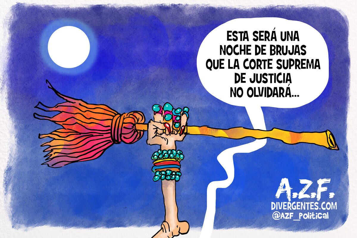 Caricatura Brujas