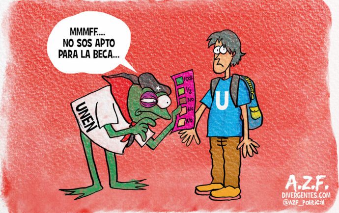 Los “aptos” para las becas de UNEN