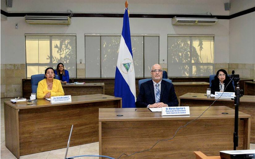 Who is magistrate Marvin Aguilar,