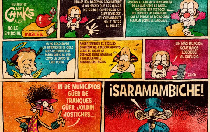 Los Chmks: El Comandante no le entra al inglés