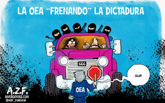 El “freno” de la OEA contra la dictadura