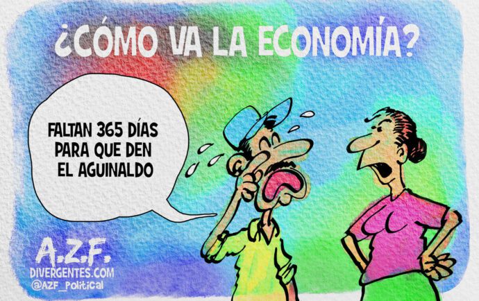 Esperando el aguinaldo para respirar