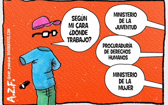 ¿Y en cuál ministerio de la dictadura trabaja el Hombre Invisible?