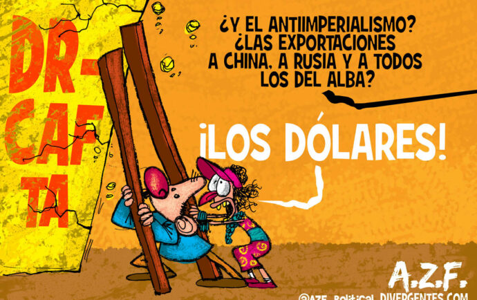 Angustiados por los dólares