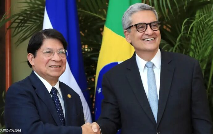 Dictadura Ortega-Murillo expulsa de Nicaragua al embajador de Brasil