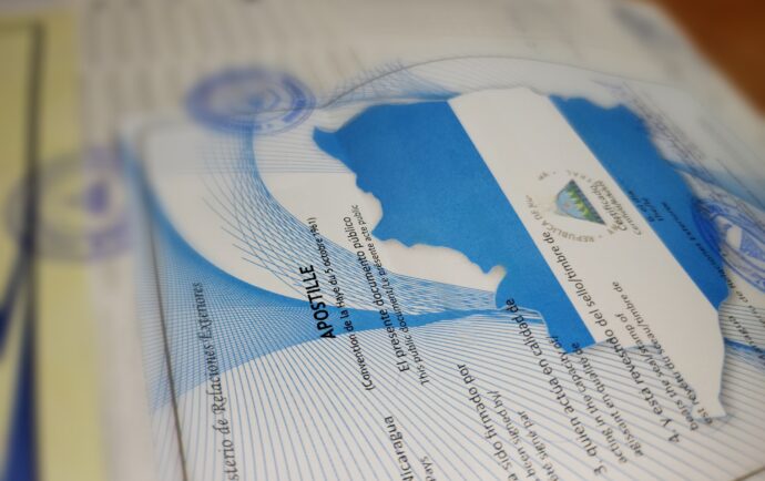 Guía para apostillar diplomas, títulos y certificados de notas en Nicaragua
