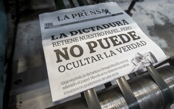 Nicaragua, el país con menos libertad de prensa en América en el ranking global 2025 de RSF