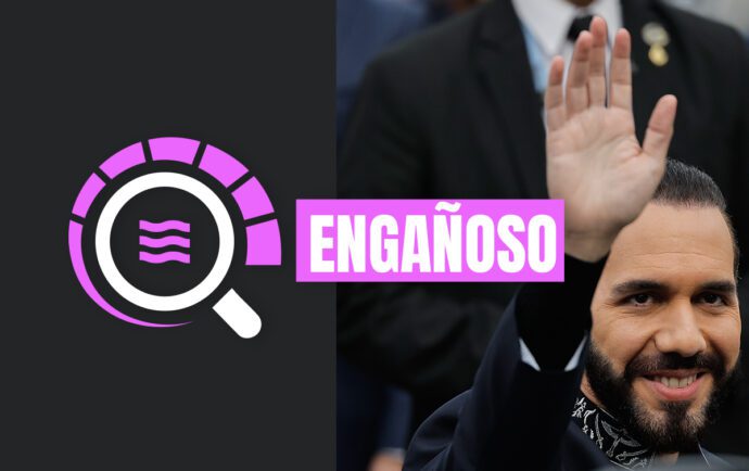 La engañosa afirmación de Nayib Bukele sobre la seguridad en El Salvador