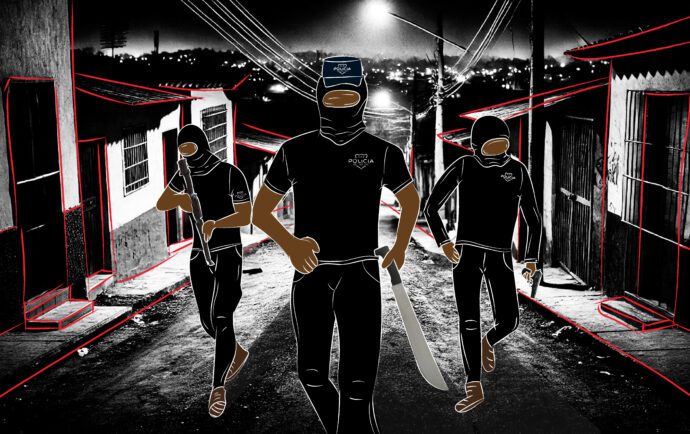 Policías salvadoreños en red que asesinó a cientos de personas