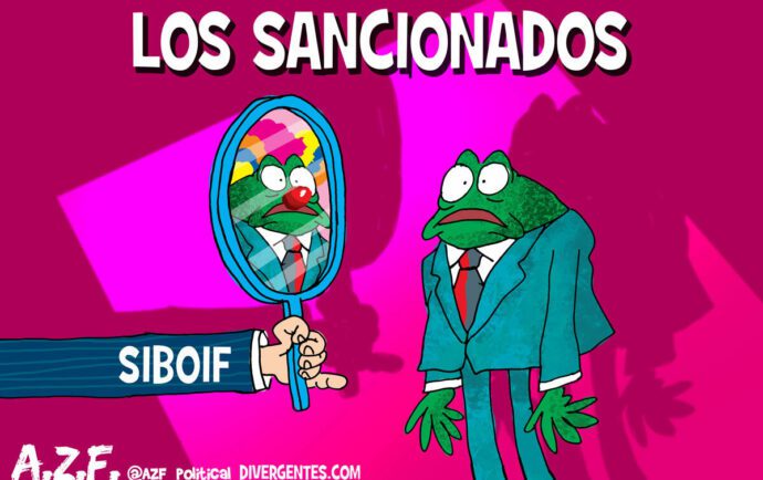Maquillaje para sancionados
